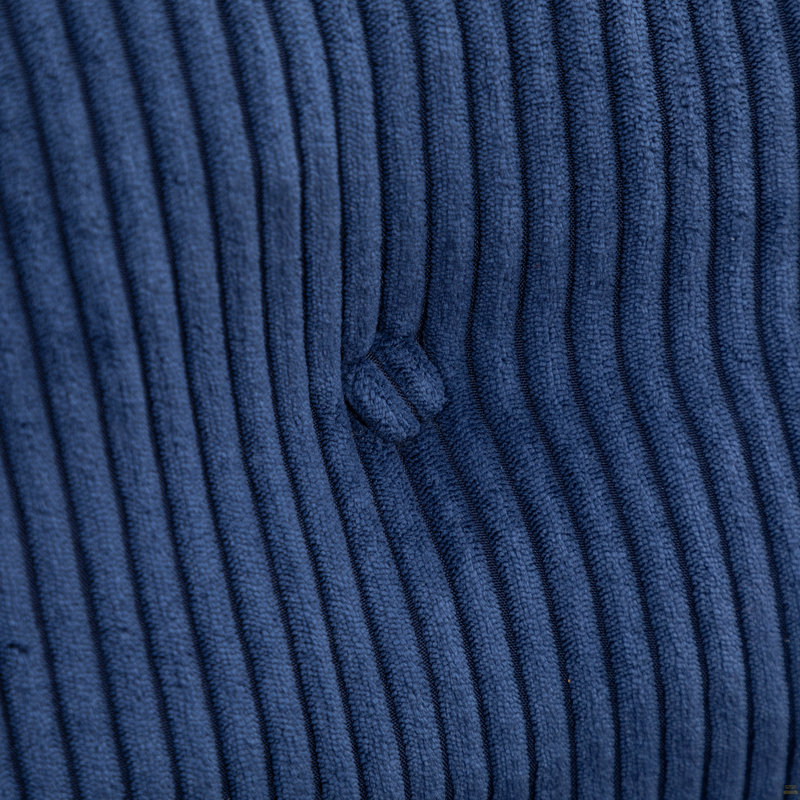 Canapé-lit pliant, fauteuil-lit convertible avec matelas pliable avec coussin de dossier, Dark Blue