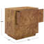 Table de chevet 2 tiroirs Tahan