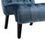 Chaise de salon en velours sans accoudoirs-108743764