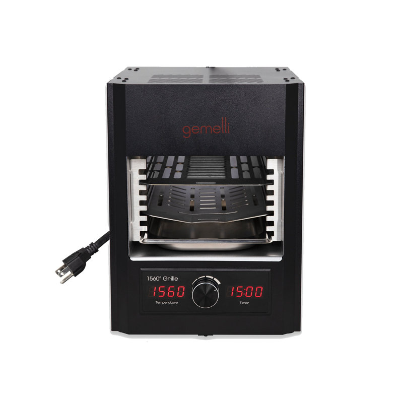 Gemelli 10'' Smokeless Electric Grill