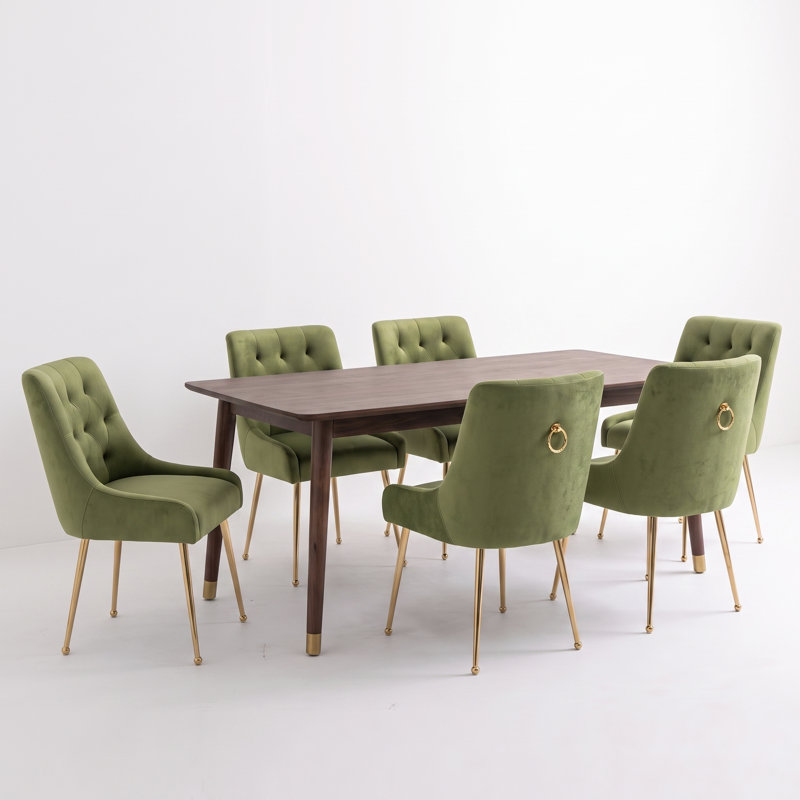 Chaise d'appoint Mayreli, Olive
