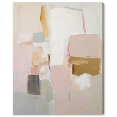 Apricot Cream I Canvas by Art Remedy