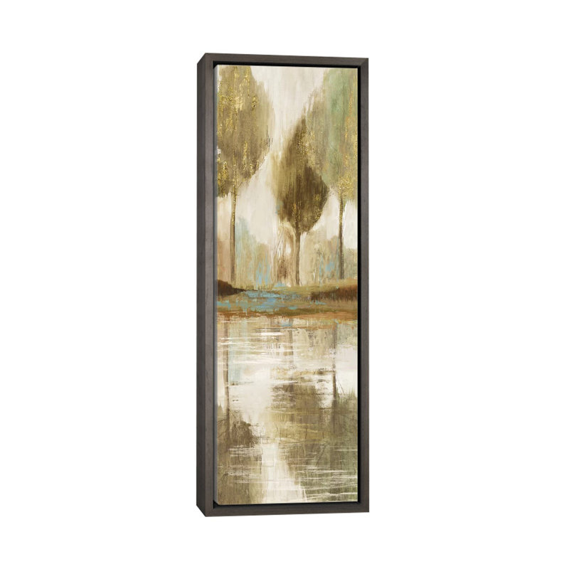 «Forest View II» par Allison Pearce, reproduction d'art panoramique sur toile, H 60 po x l 20 po x P 1,5 po