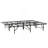 Bedroom Furniture Full Size Solid Metal Foundation Bed Base