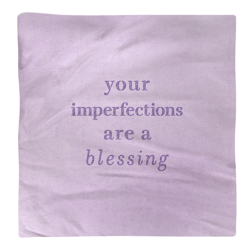 Polyester, Cotton No Pattern Square Napkin, Purple, 22" L x 22" W, Polyester