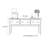 French-style elegant drawer console table