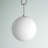 Gilcrease 1 - Light Single Globe Pendant-191634956