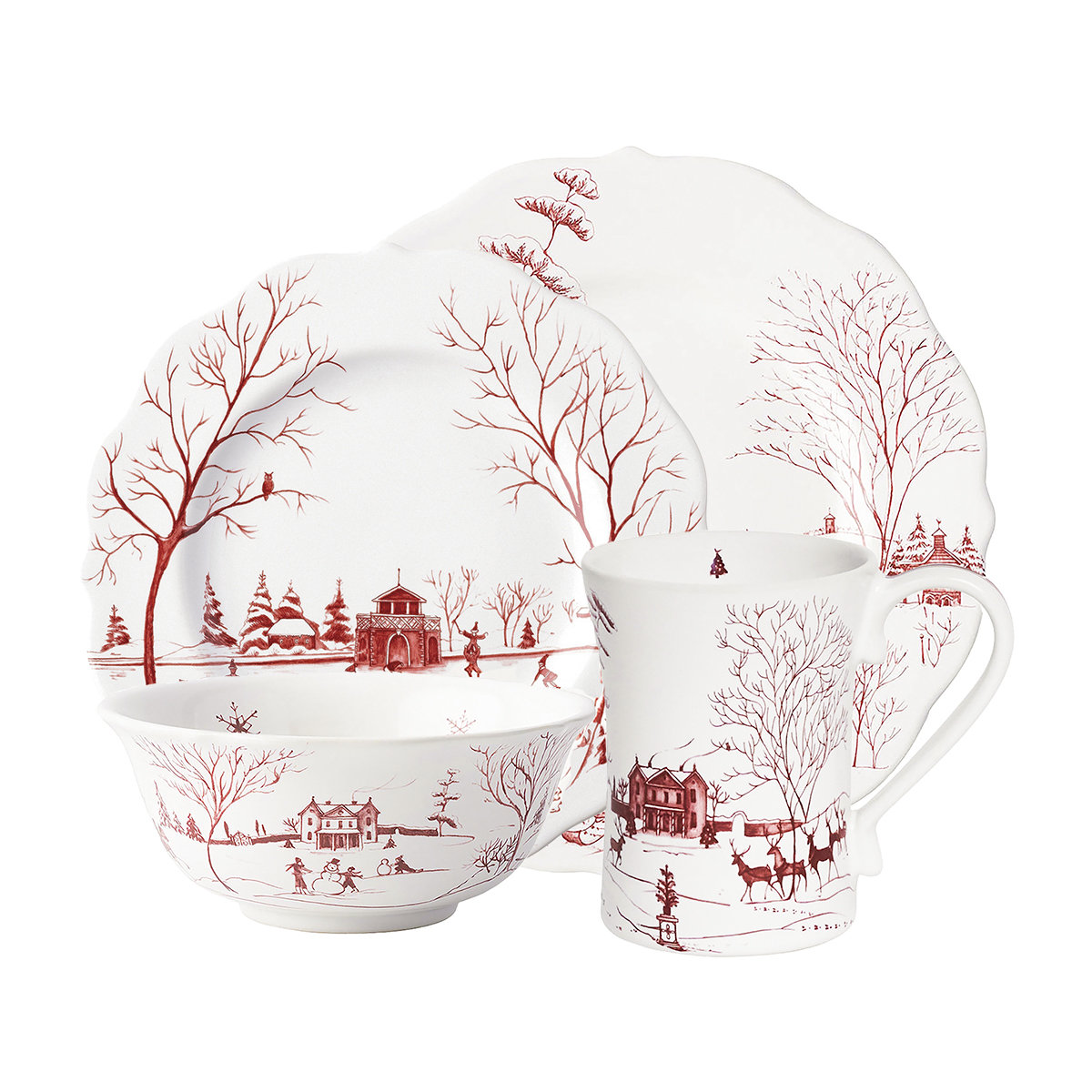 Juliska Country Estate Winter Frolic 4 - Piece Place Setting | Wayfair
