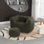 Fauteuil à billes confortable en microfibre avec mousse douce de qualité supérieure, pour la détente et une utilisation polyvalente à la maison-111878105