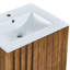 Meuble-lavabo 24 po
en chêne brun