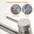 Double Handle Floor Mounted Freestanding Tub Filler With Handshower-69056037