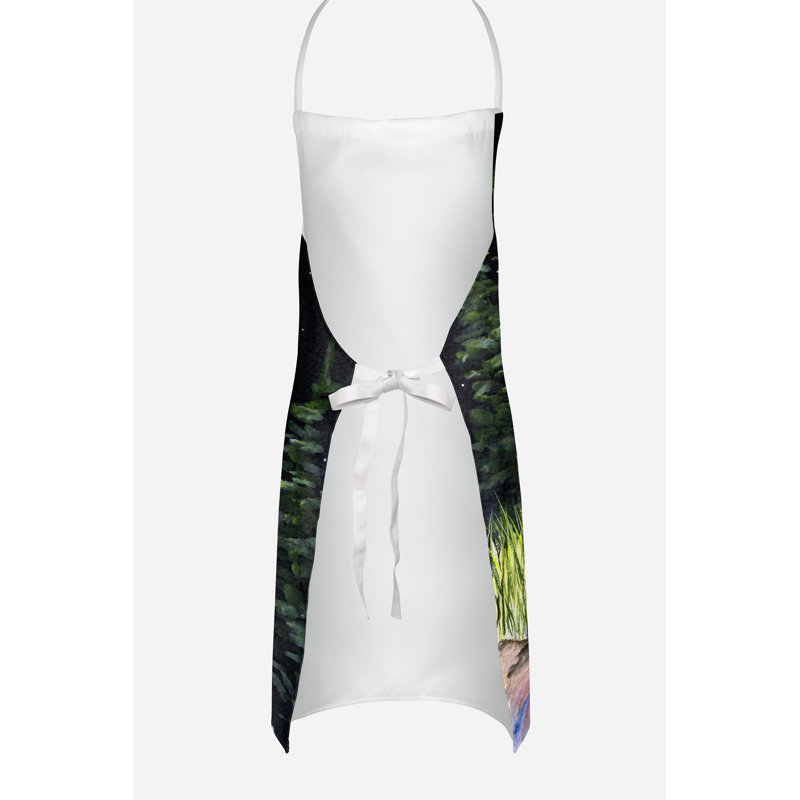 No Pattern Bib Apron