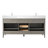 Laval 72" Double Sink Freestanding Bathroom Vanity with Engineered Marble Top-105310780-105310776