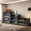 Armoire de rangement pour chaussures en verre