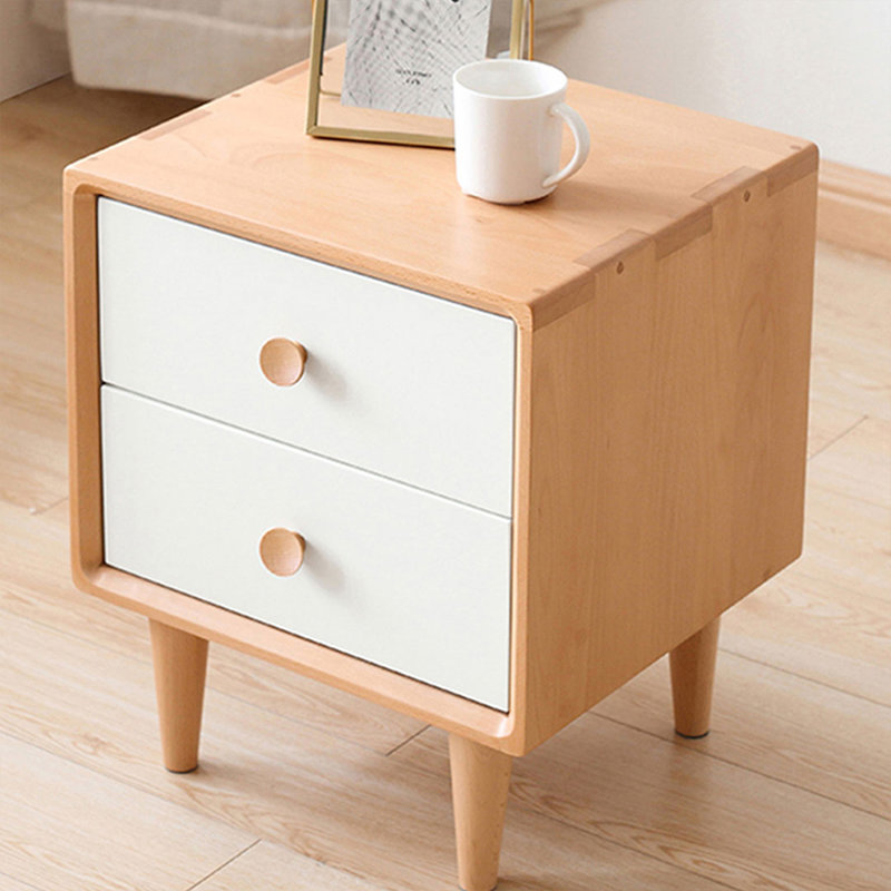 Table de chevet 2 tiroirs Modern