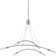 Besek 6 - Light Dimmable LED Geometric Chandelier