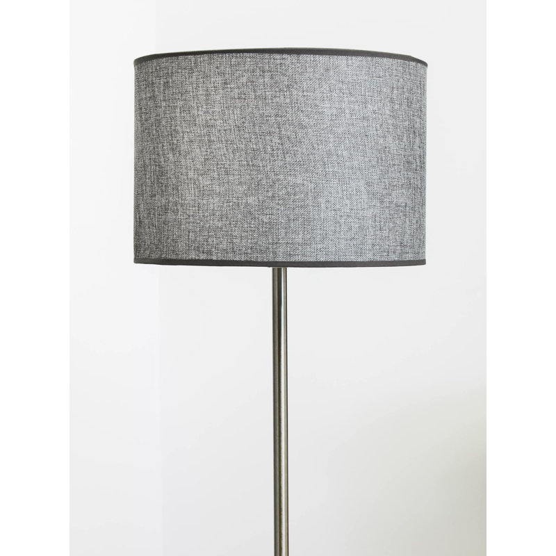Francine 158cm Silver Traditional Floor Lamp