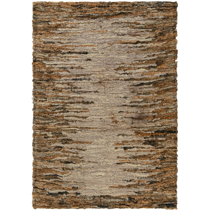 Vintage One-of-a-Kind Rectangle 5' X 7'5" Hand Knotted Area Rug