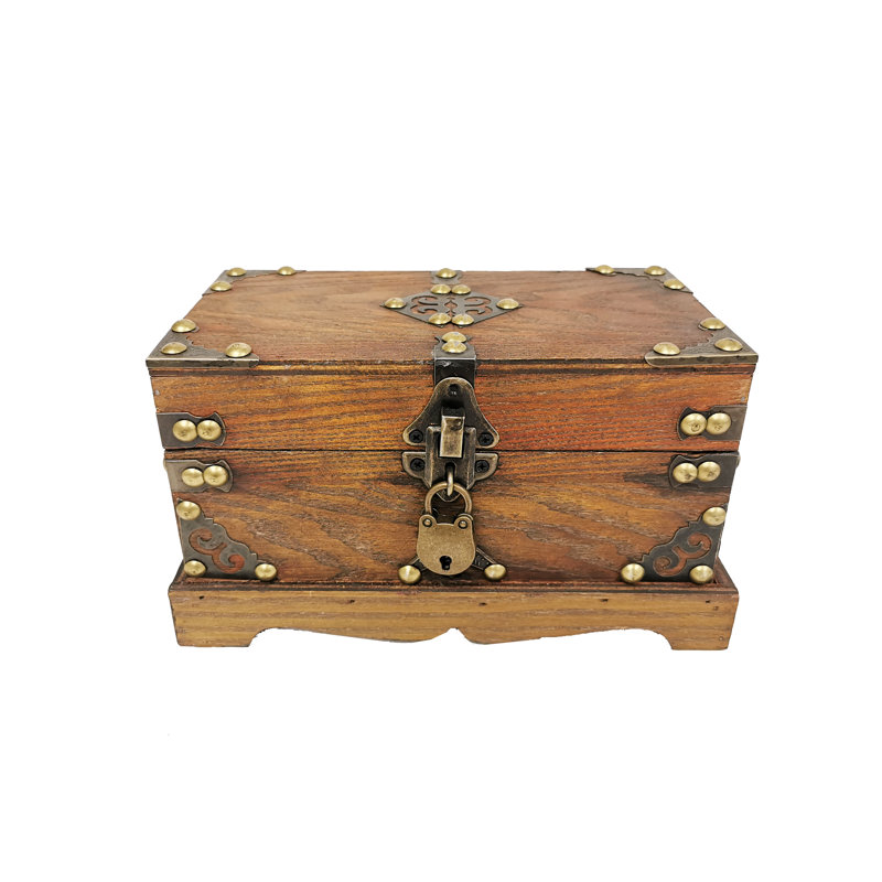 Wooden Decorative Trunk