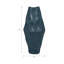 Vase en grès unique, bleu sarcelle, fantaisie, couleur unie, design texturé, pièce décorative parfaite-643816480-643816481