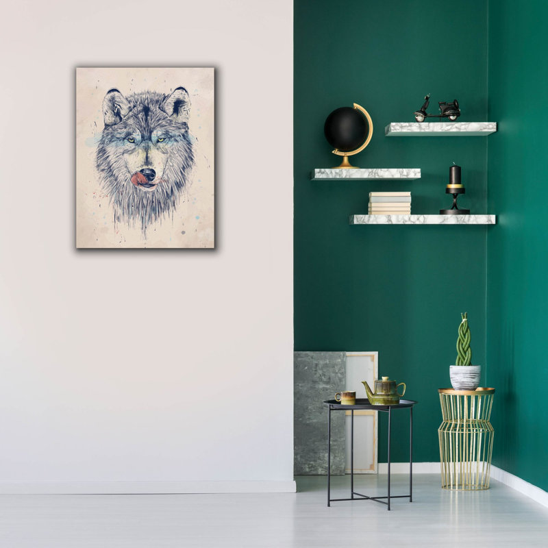 Epic Graffiti 'Dinner Time'  by Balazs Solti Canvas Wall Art, 26" x 34", 34" H x 26" W