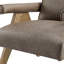 Fauteuil moderne en similicuir Nessi - espresso-1966161695