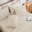 Lit dans un sac Andency beige très grand - Ensemble d'édredon 7 pièces pour très grand lit-124621826-124621818