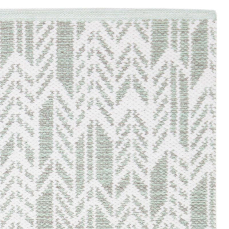 Legaspi Hand Woven Performance Chevron Rug, Rectangle 3' x 5'