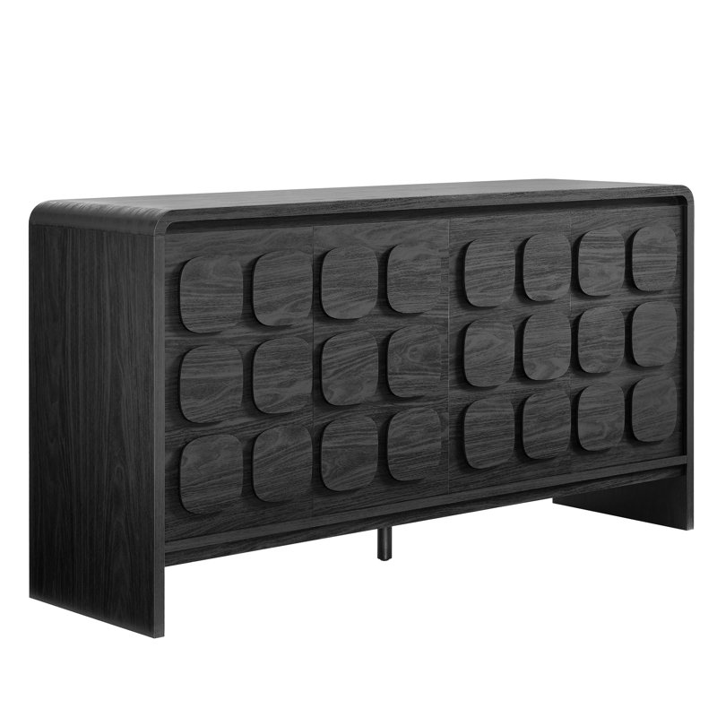 Toscana 61" Sideboard, Black