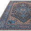 Mason Flatweave Blue/Orange Rug-398012450