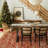 Terracotta White Tribal Diamond 5' x 7' Area Rug for Bedroom Hallway