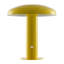 Writzer 11" Contemporary Bohemian Rechargeable/Cordless Dimmable Integrated LED Mushroom Table Lamp-1863974581