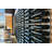 21 Bottle Wall Mounted Wine Rack, Modern Label Forward Wine Storage With Minimal Assembly Required
