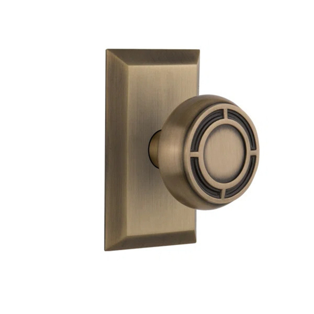 Studio Plate with Mission Door Knob Nostalgic Warehouse