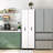 Slide Out Storage Bookcase with 2 Pulled Out Doors