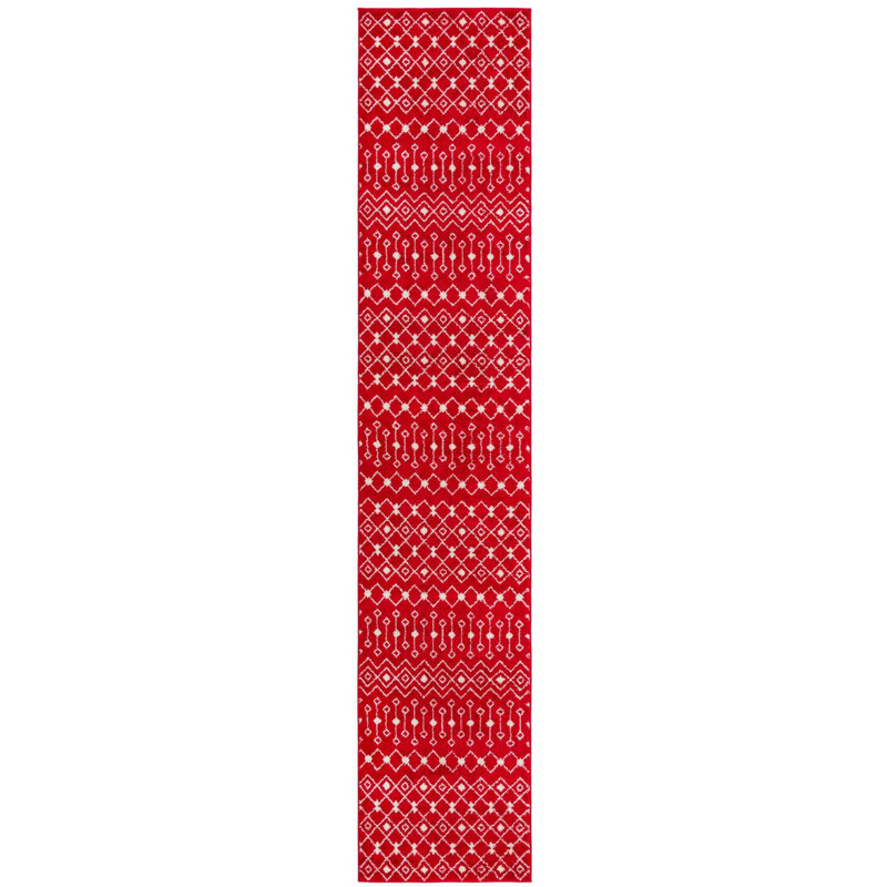 Geometric Indoor Rug, Runner 3'3" x 16'5"