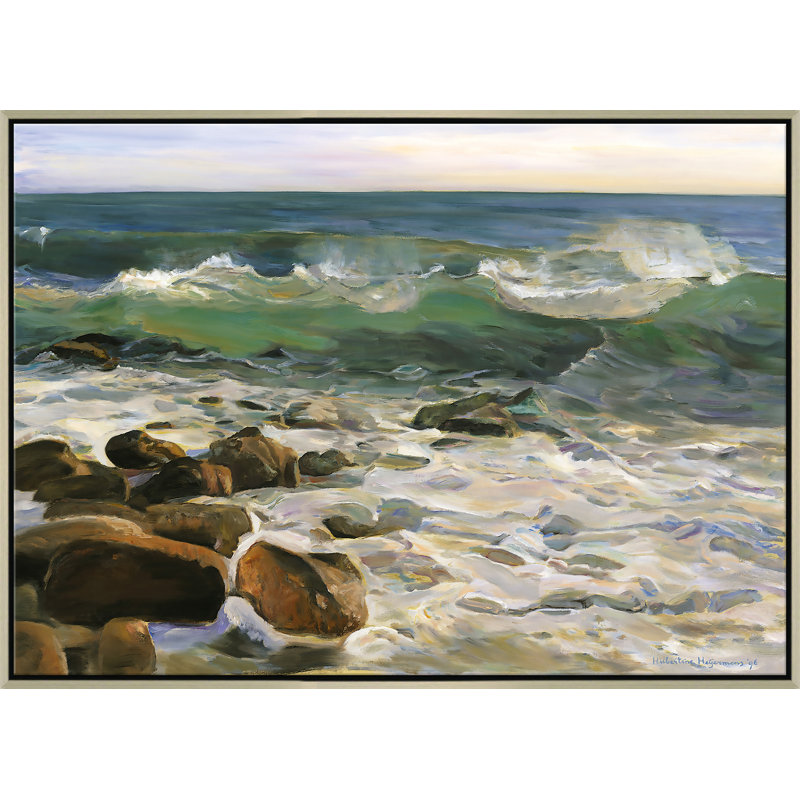 Coastline Giclee On Canvas