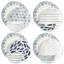 Blue Bay 12-Piece Dinnerware Set