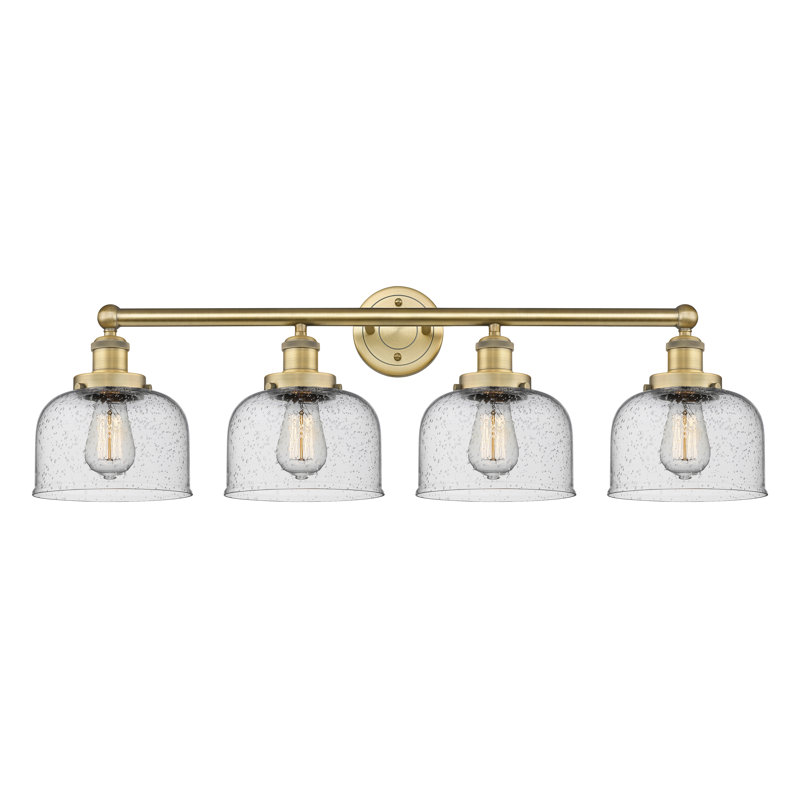 Annagene 4 - Light Dimmable Vanity Light, Seedy, Brushed Brass