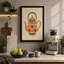 Folk Art Teapot Eclectic - Wrapped Canvas-111935869-111935870