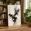 Gestural Ink Meditation Japandi - Wrapped Canvas-1897791458-1897791463