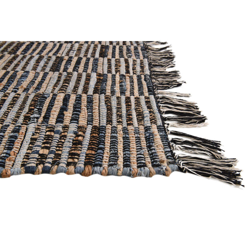 Cepeda Checkered Indoor Rug, Table Runner 1'2" x 8'