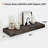 Elmor Live Edge Heavy Duty Reclaimed Elm Floating Shelf-1026228576-1026228589