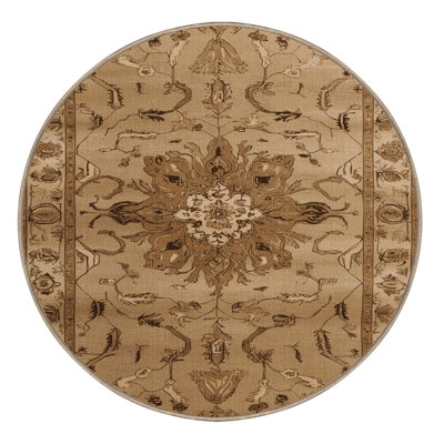 Machine Washable Persian Beige Area Rug