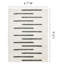 Tapis blanc à poils longs Wassily-156300431