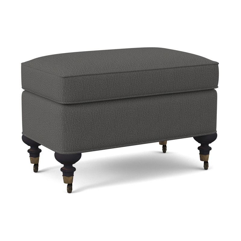 Devan Ottoman, Margaret Tangelo, Vintage Ebony