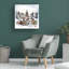 «Seasonal Christmas Town» sur toile-1182567360
