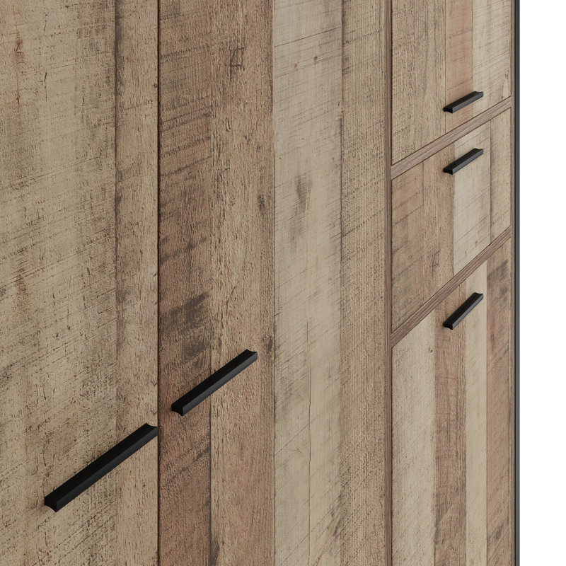 Newport Beach 4 Door Wardrobe