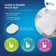 Croydex Wl610722H Telese D Shape Toilet Seat, White With Soft Close And Quick Release