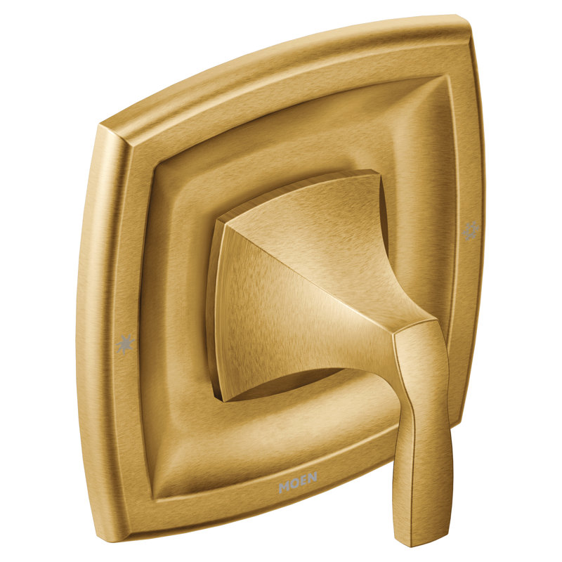 Voss Faucet Trim with Lever Handle, Brushed Gold